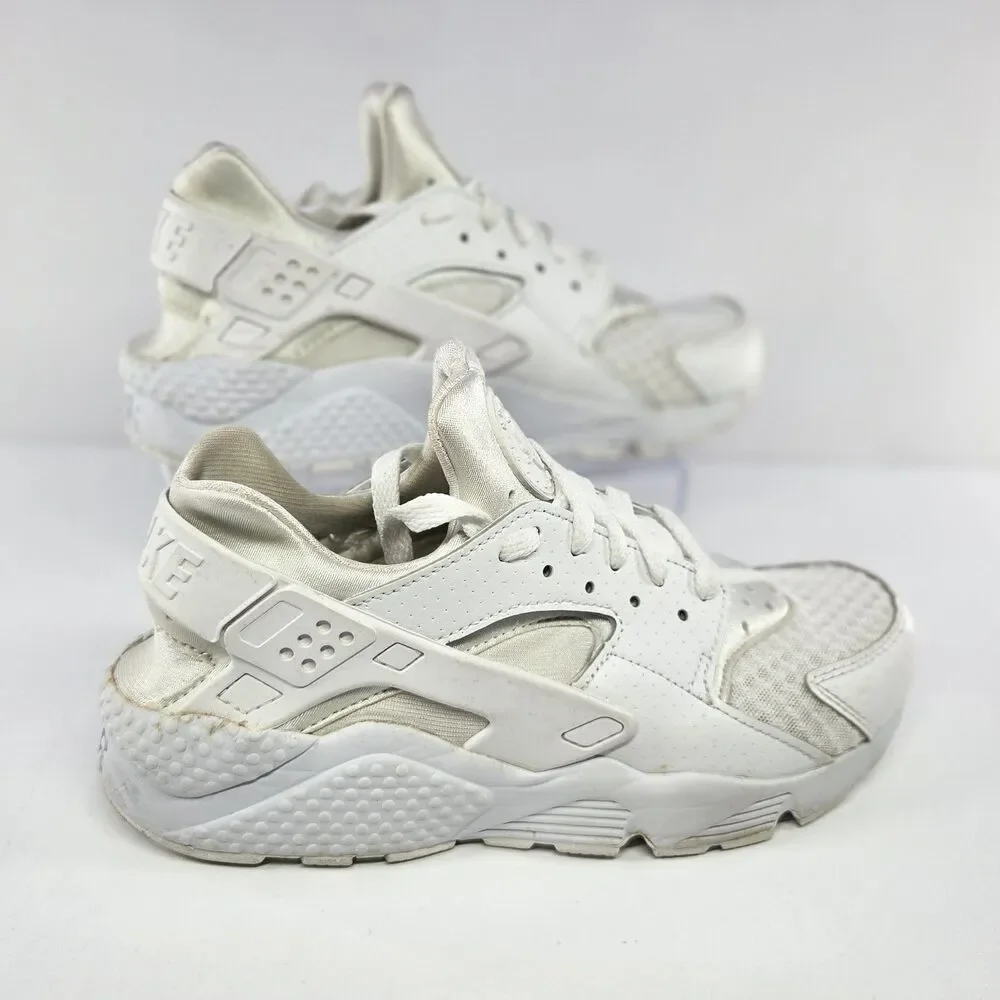 Nike Air Huarache Triple White Men’s Size 8 318429-111 Used OG Box